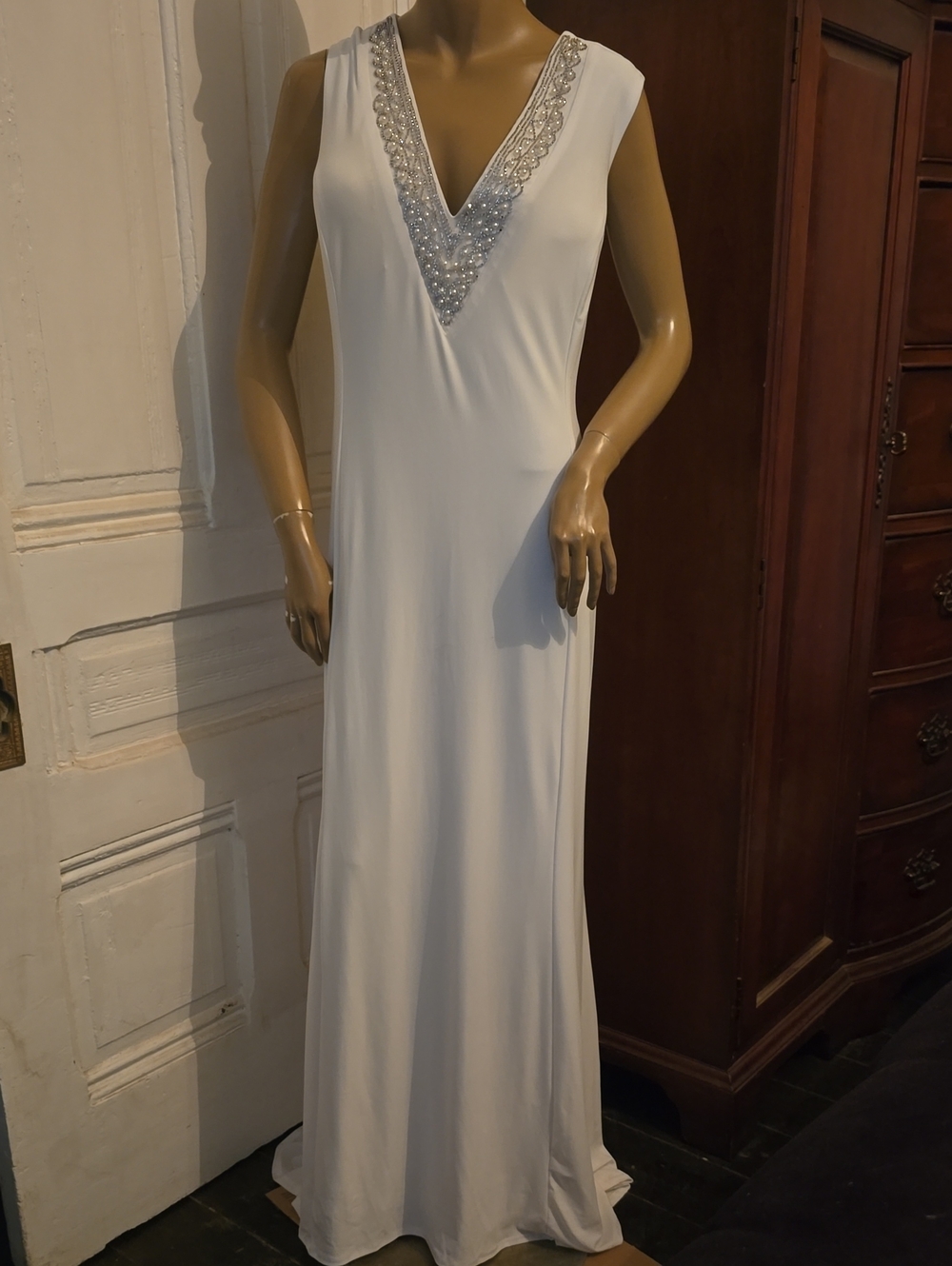 Greek Goddess Beaded V